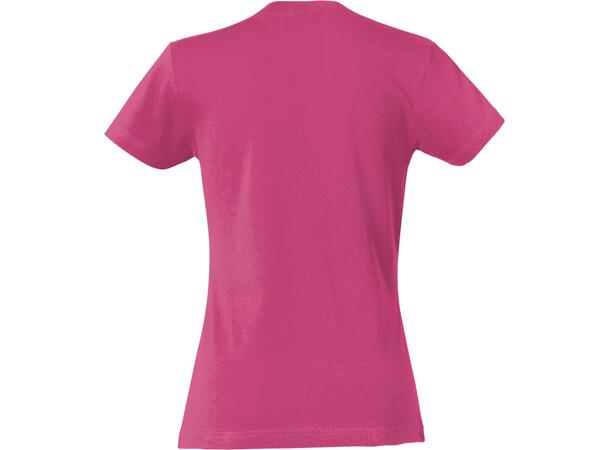 ST Basic T-shirt Ladies Cerise XL Bomulls t-skjorte