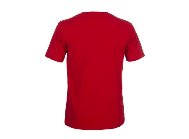 UMBRO Basic Tee Rød XS Rundhalset t-skjorte i bomull