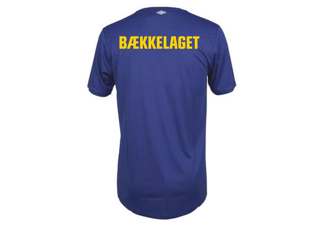 UMBRO BSK Cup SS Tee SR Blå Bækkelaget SK Trenings T-shirt Senior