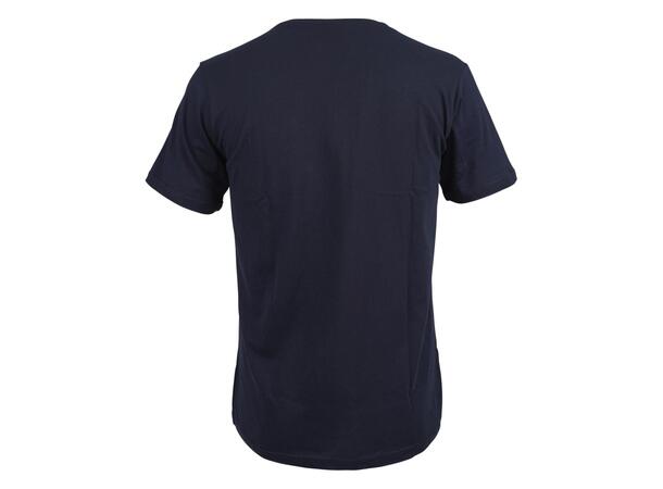 UMBRO Basic Tee Marine M Rundhalset t-skjorte i bomull