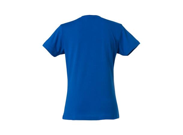 ST Basic T-shirt Ladies Blå XL Bomulls t-skjorte