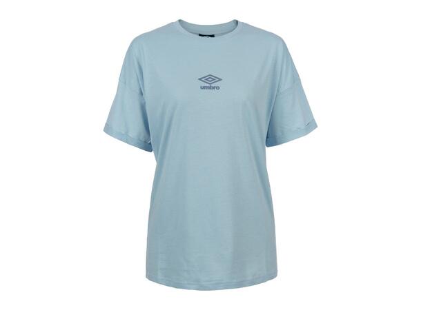 UMBRO Koz Tee Lys blå 36 Bomulls t-skjorte til fritid