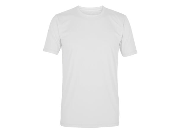 ST Promo Tech Tee Jr Hvit 140 Trenings t-skjorte