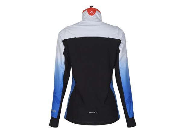 FIBRA Sync Hybrid Jacket W Blå L Treningsjakke med vindtett front