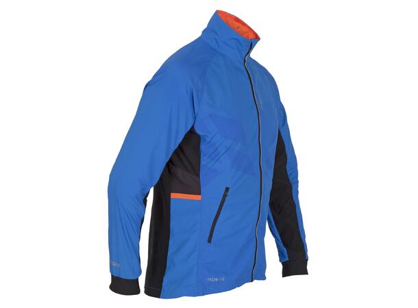 FIBRA Sync Trn Jacket Warm Jr Blå 164 Treningsjakke med børstet innside