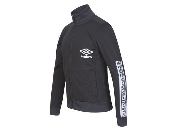 UMBRO Tricot Track Jacket Sort S Kul fritidsjakke i teknisk polyester