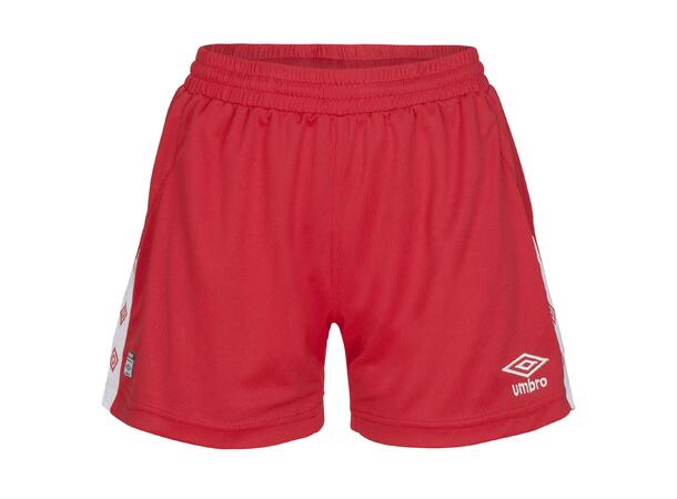 UMBRO UX Elite Shorts W Rød/Hvit 38 Flott spillershorts