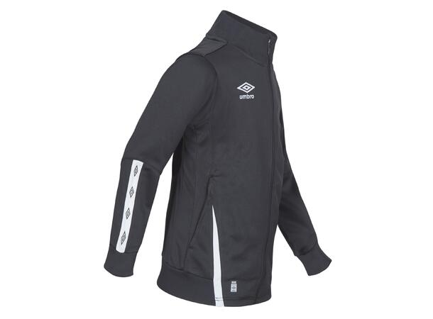 UMBRO UX Elite Track Jacket Sort XS Polyesterjakke med tøffe detaljer