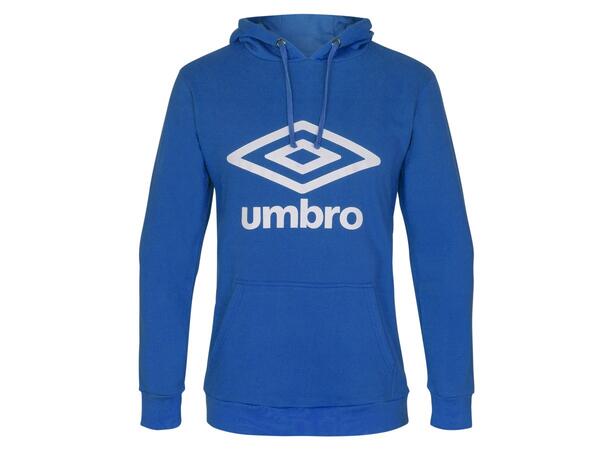 UMBRO Basic Logo Hood Blå XS Hettegenser med Umbro logo og lomme