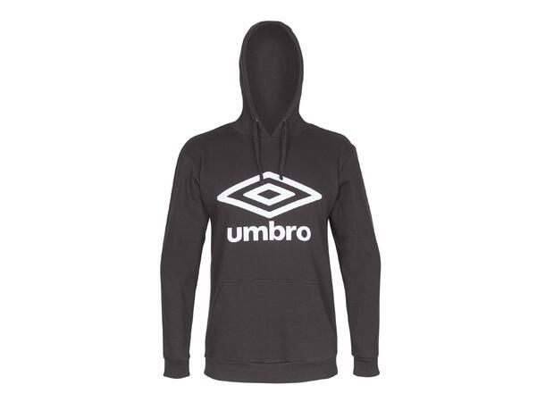 UMBRO Basic Logo Hood Sort XL Hettegenser med Umbrologo og lomme