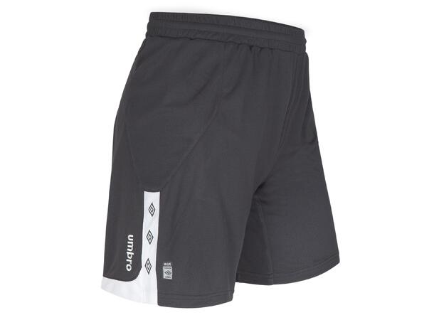 UMBRO UX Elite Shorts Sort/Hvit XXL Flott spillershorts