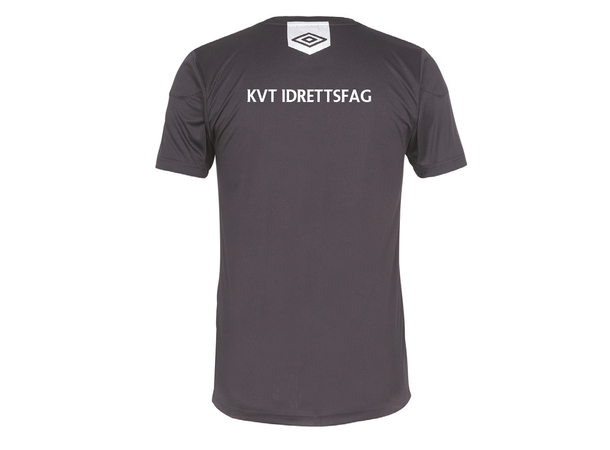 UMBRO KVT Idrett Core Poly Tee SR Sort KVT Idrett Trenings T-shirt Senior